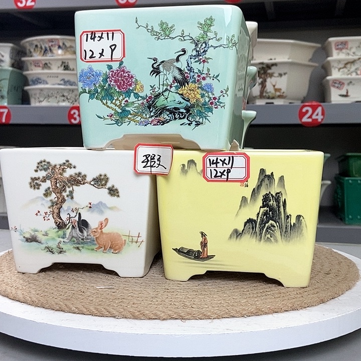 紫砂花盆紫砂花盆