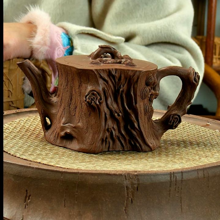紫砂茶壶全手工制作的时候