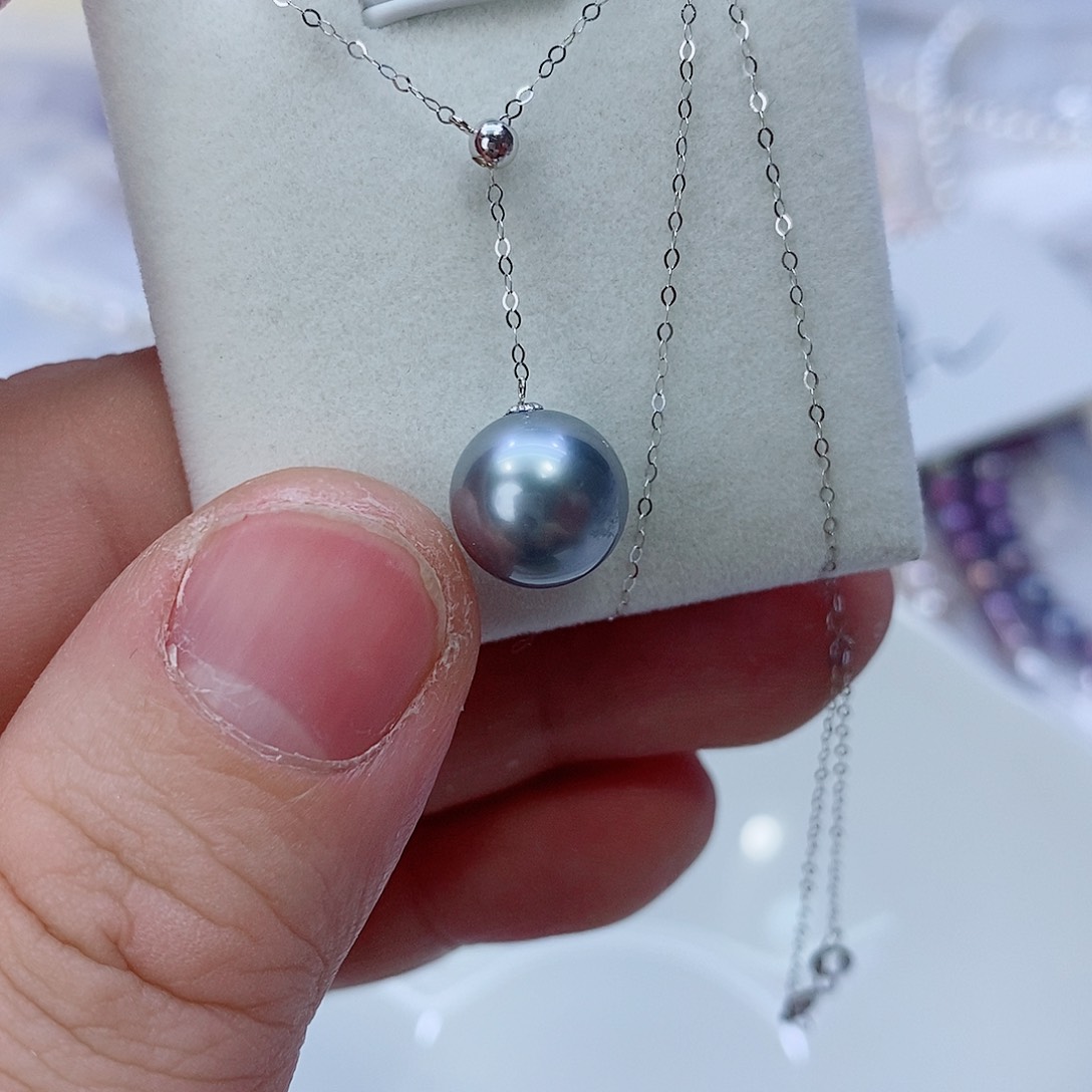 海水珍珠颈饰18K金镶嵌