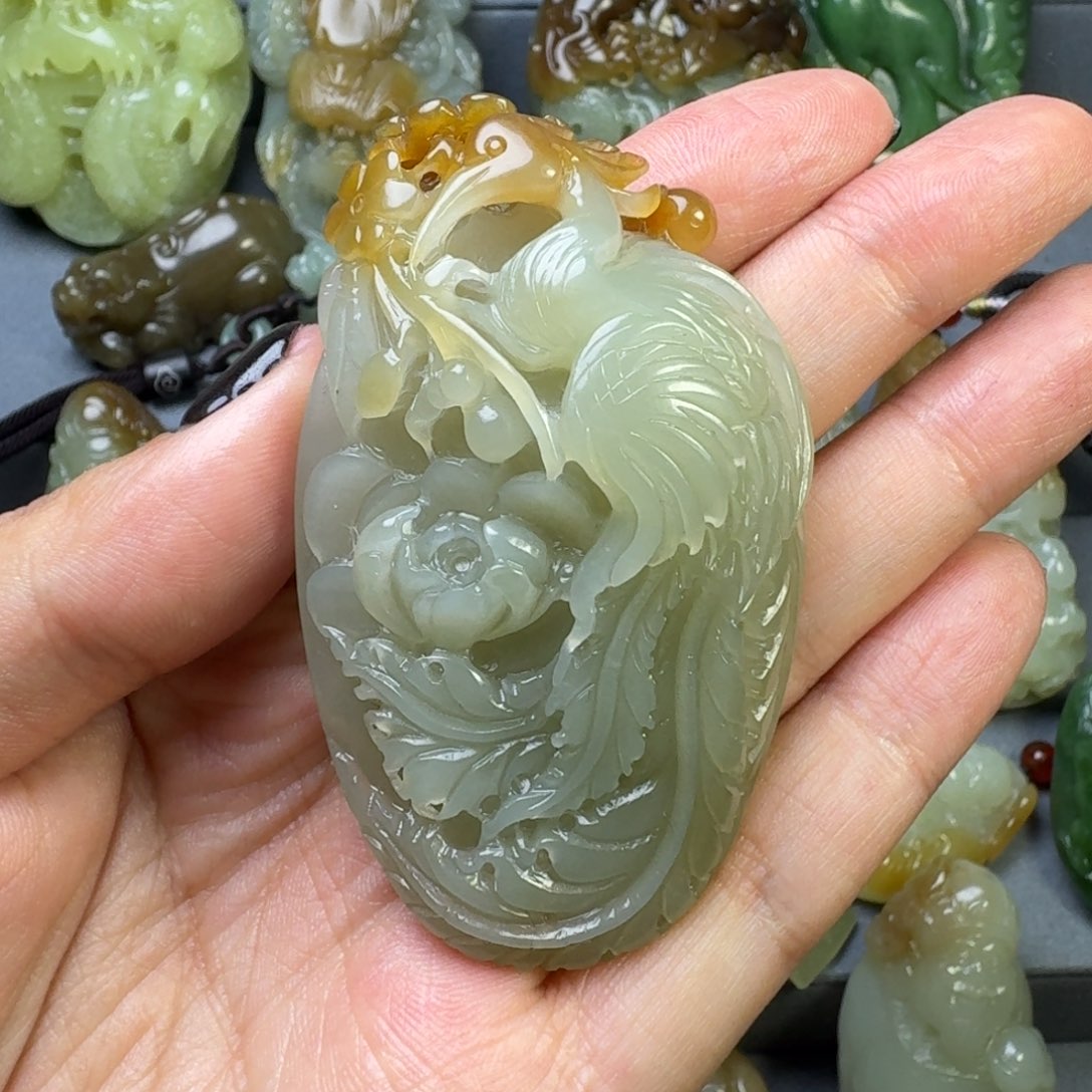 和田玉颈饰未镶嵌阿*