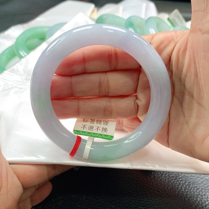 翡翠手镯未镶嵌5758585858