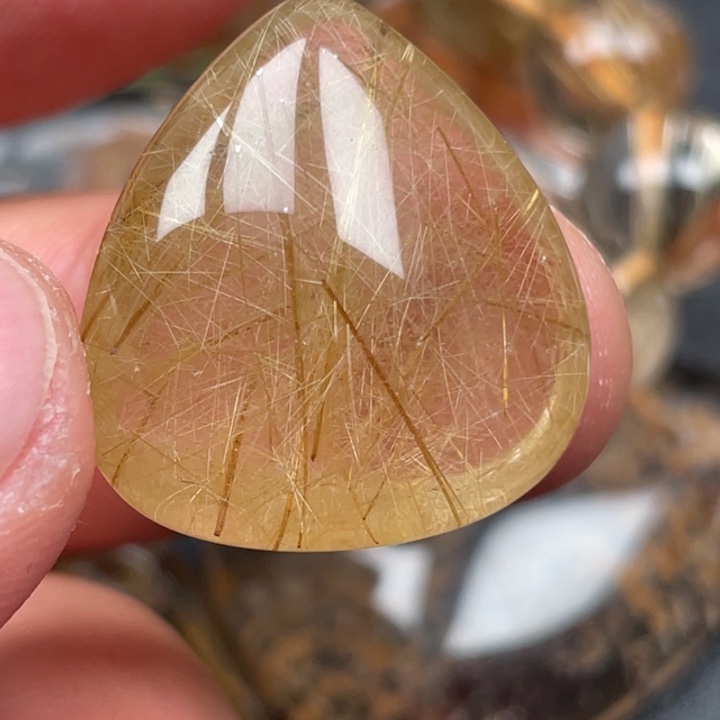 水晶吊坠(不含链)未镶嵌環****計