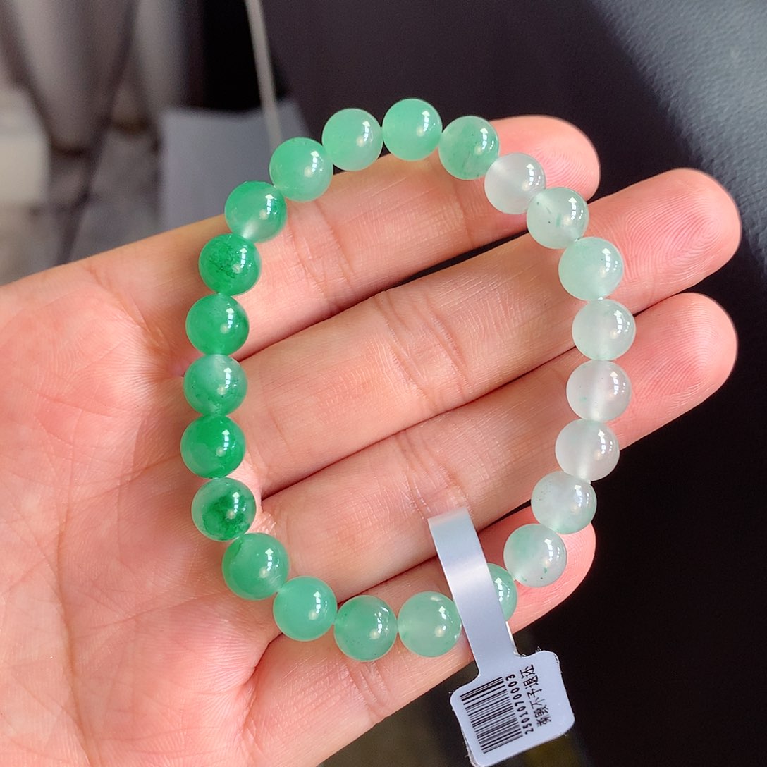 石英质玉手链未镶嵌4号