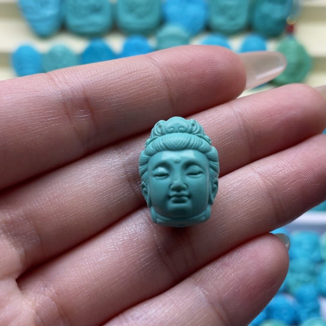绿松石雕刻未镶嵌