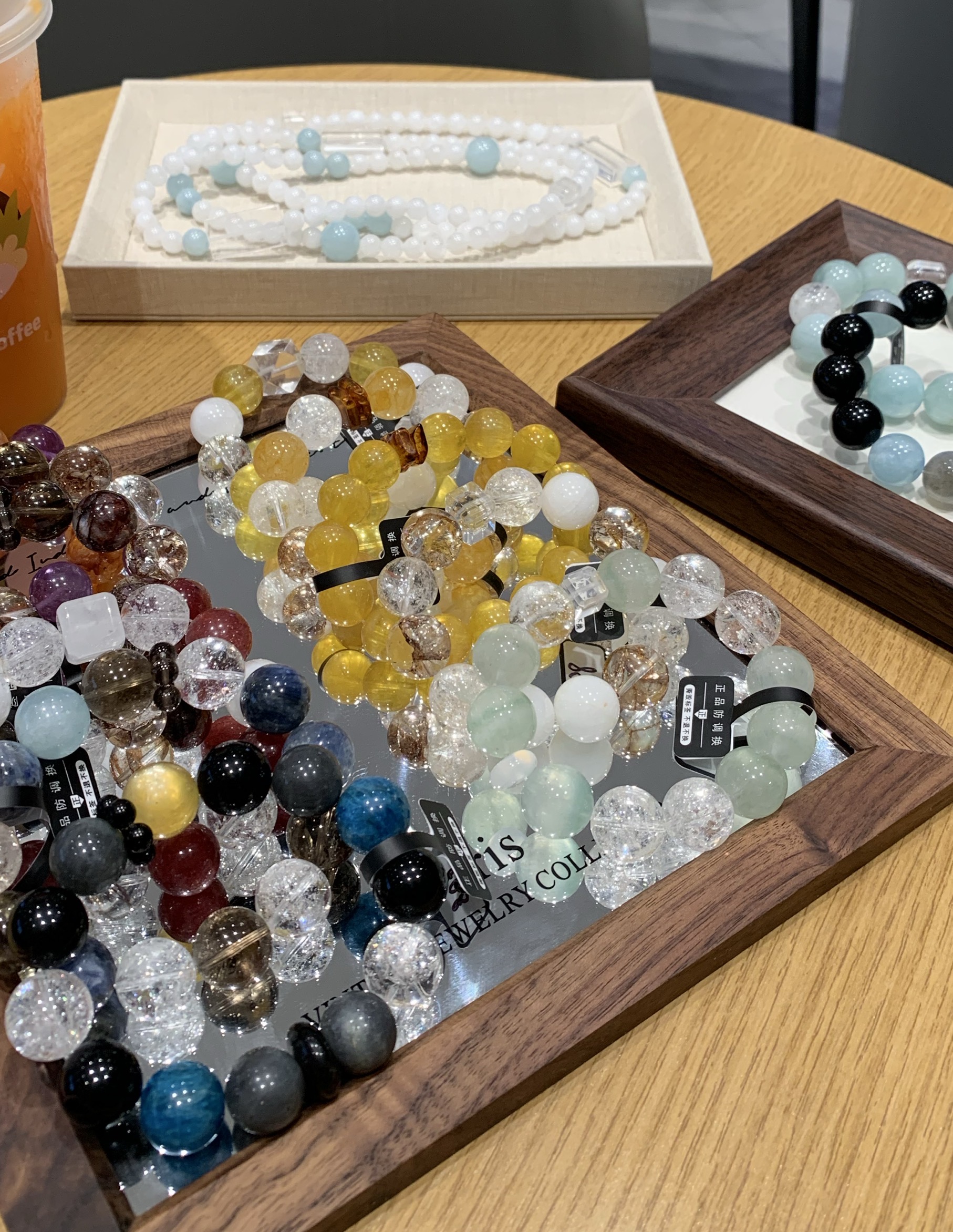 水晶手串手链/直播间一号链接/天然水晶默认微瑕