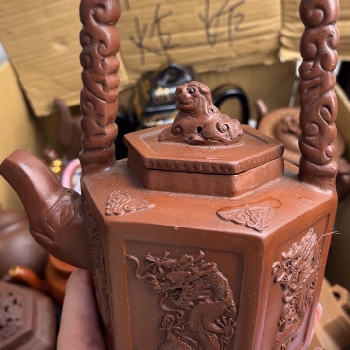 段泥茶壶紫砂壶等传统工艺