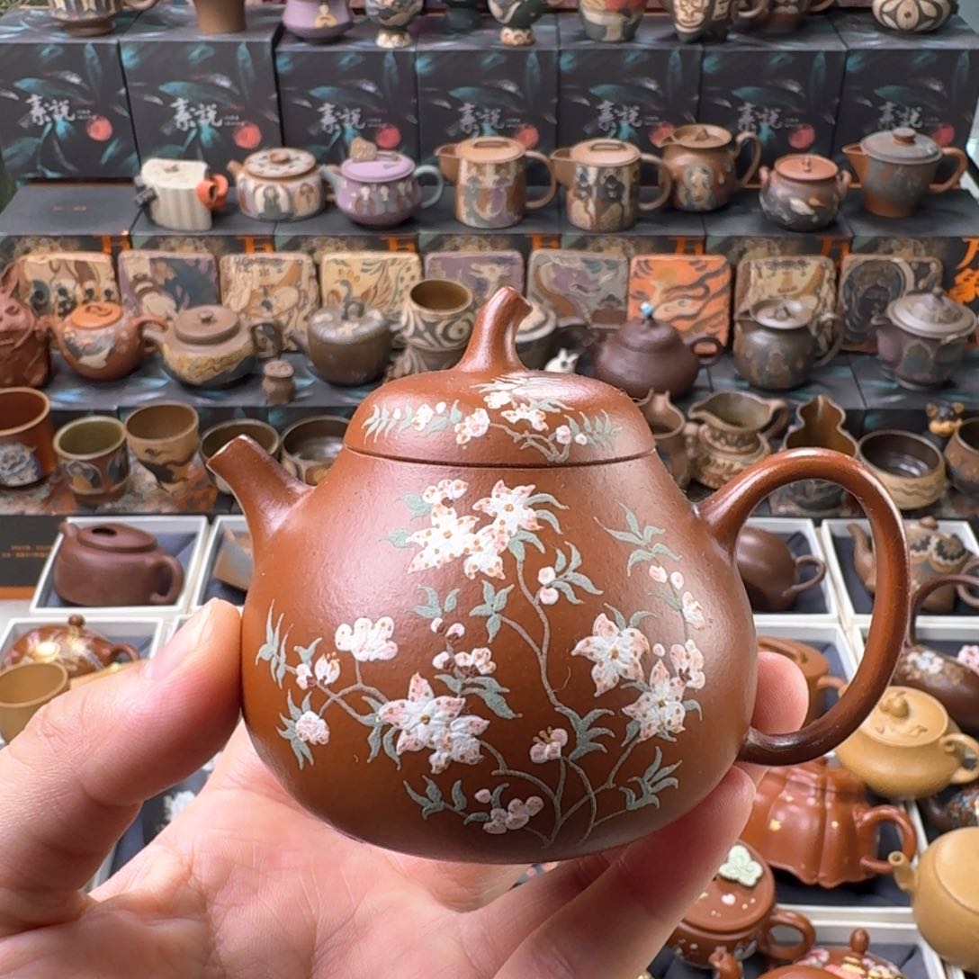 茶壶紫砂150cc原矿精工半手