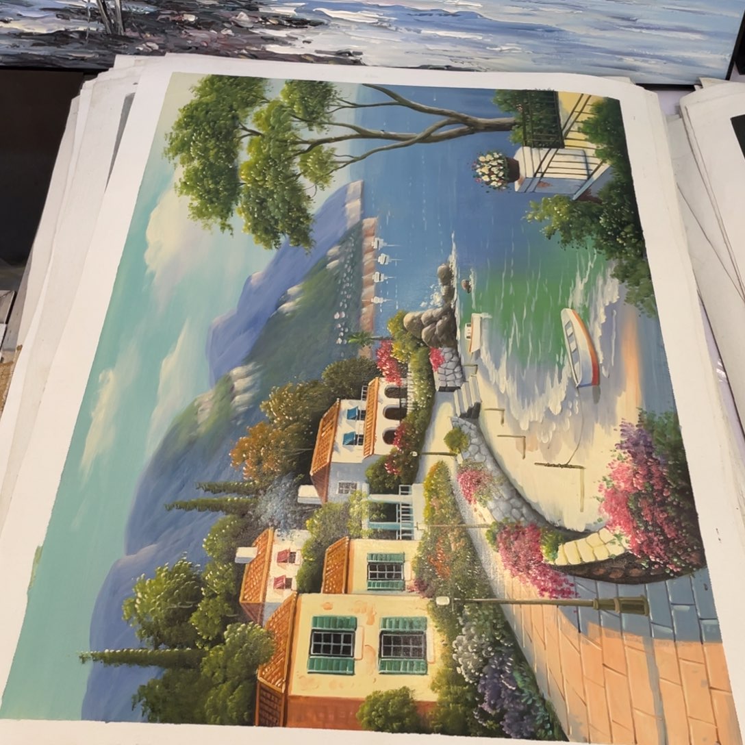 田****油画油画作品入选作品6090