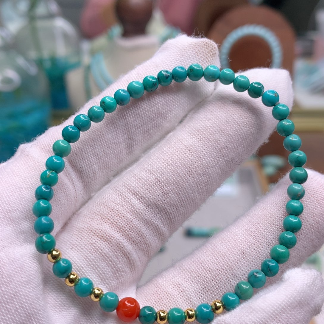 绿松石未镶嵌配饰