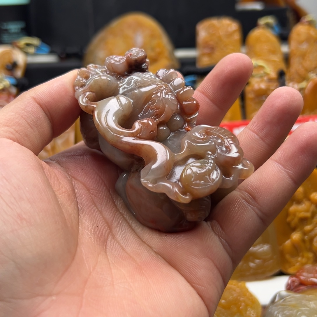 石英质玉（黄龙玉）未镶嵌多选一发货