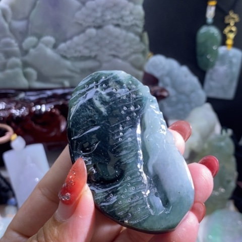 【闪购商品】颈饰未镶嵌翡翠观音