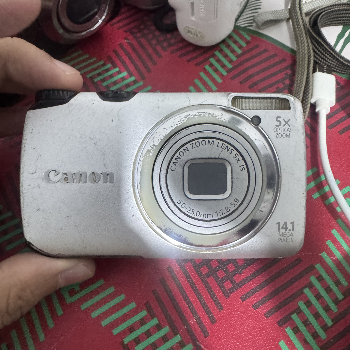 8新 Canon/佳能 A3200IS C相机1410万像素5倍光学变焦