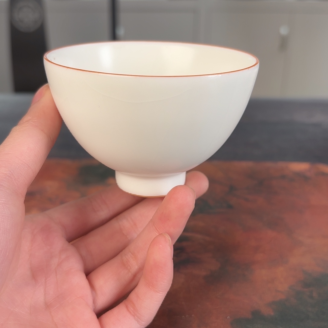 龙泉云间青瓷小米茶器