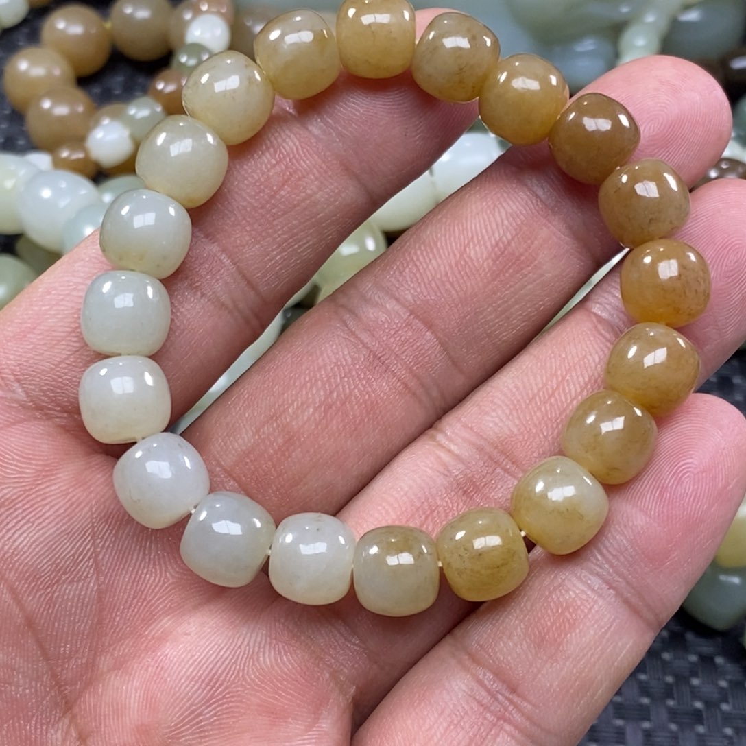 和田玉手链未镶嵌