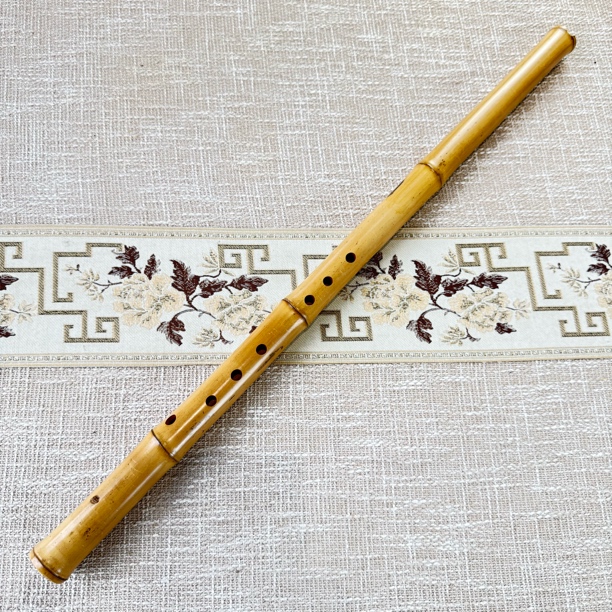 广桂小短箫精制洞箫初学入门箫专业演奏级GF八孔短箫大共鸣高密度