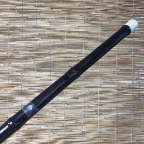 【徐建伟亲制】整节 紫竹 大漆 C调笛