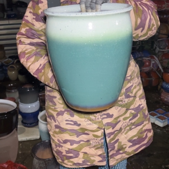 红陶口27高34瑕疵