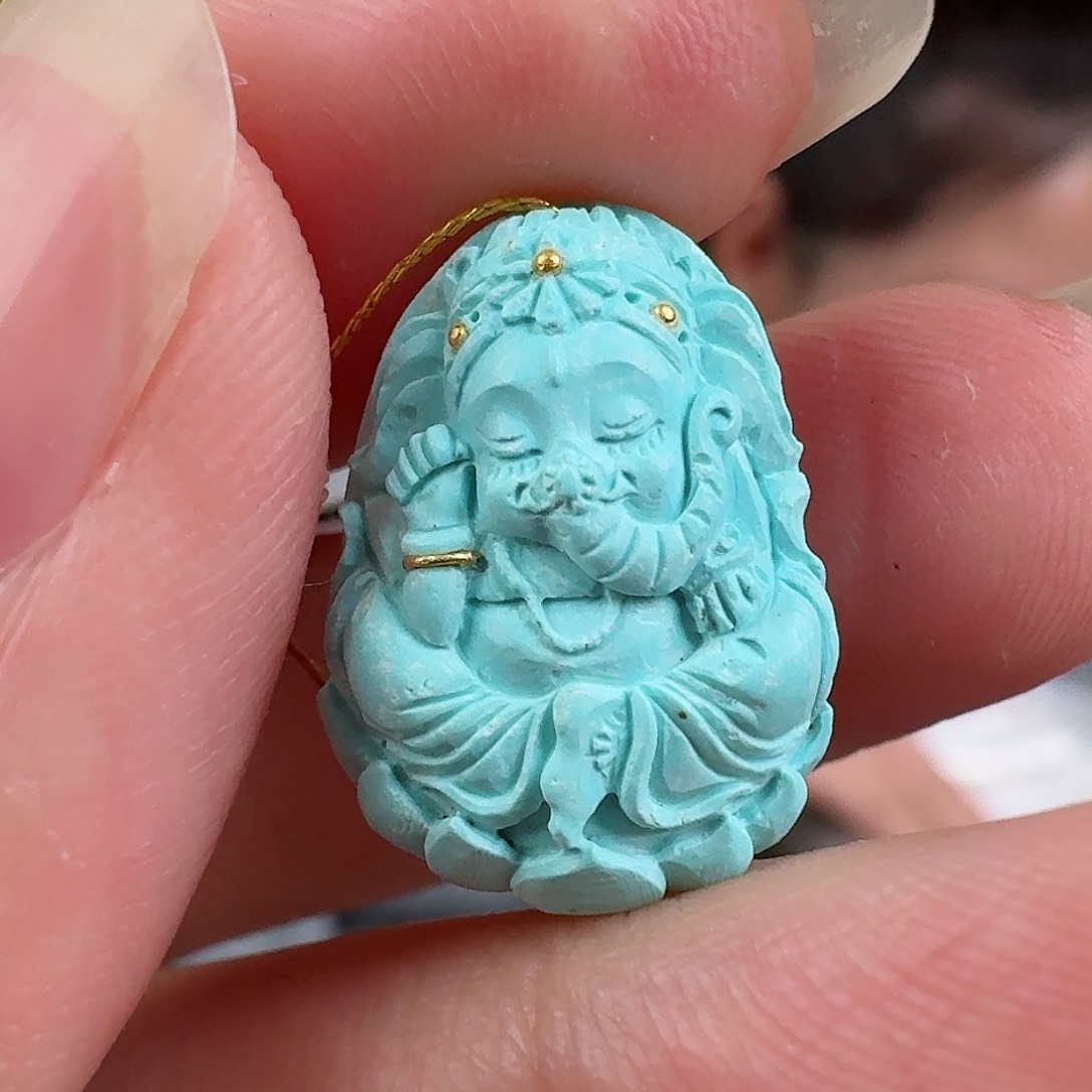 绿松石珠宝奇石未镶嵌