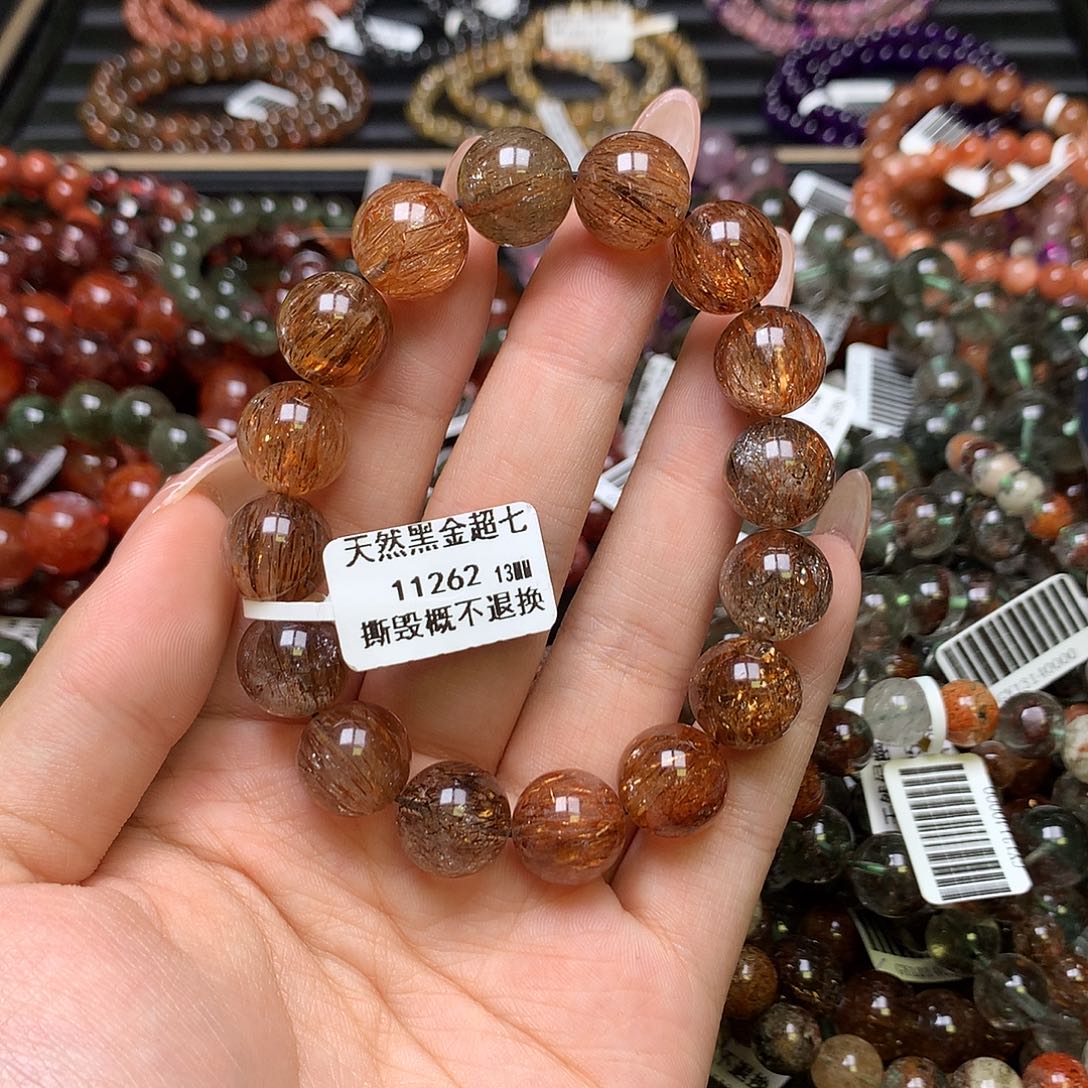 水晶手链未镶嵌，