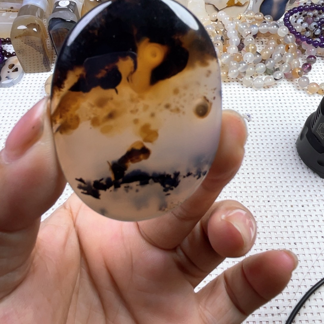 玛瑙/玉髓未镶嵌颈饰