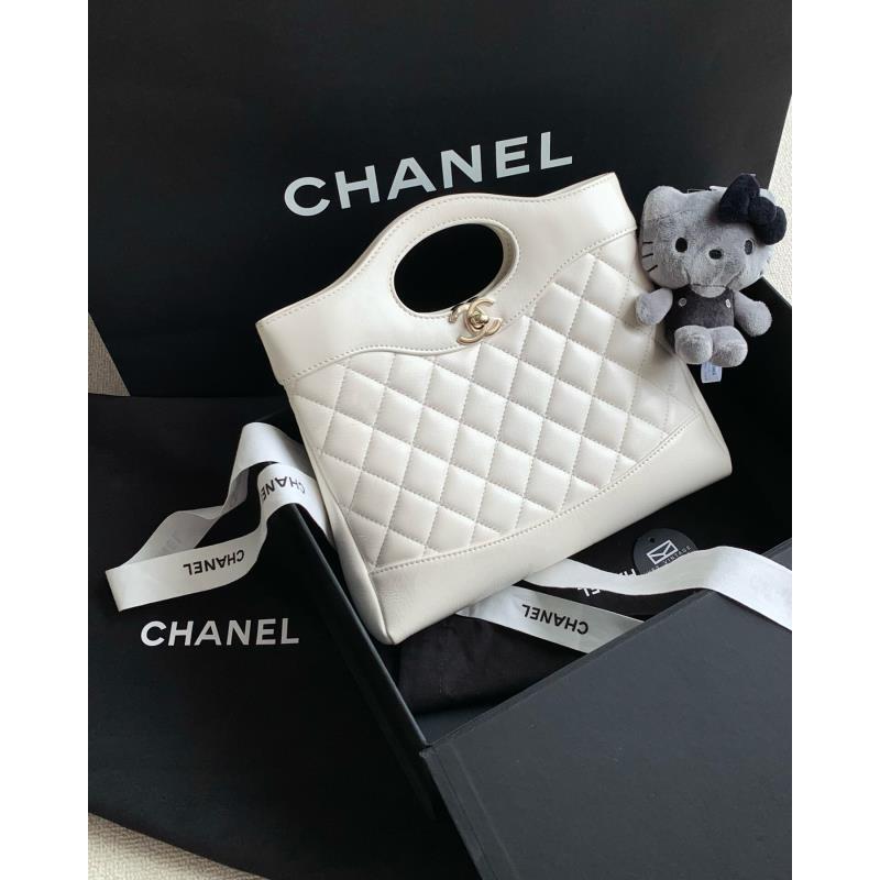 99新 Chanel/香奈儿 代卖服务！24期白金31bag mini 23cm 16192862
