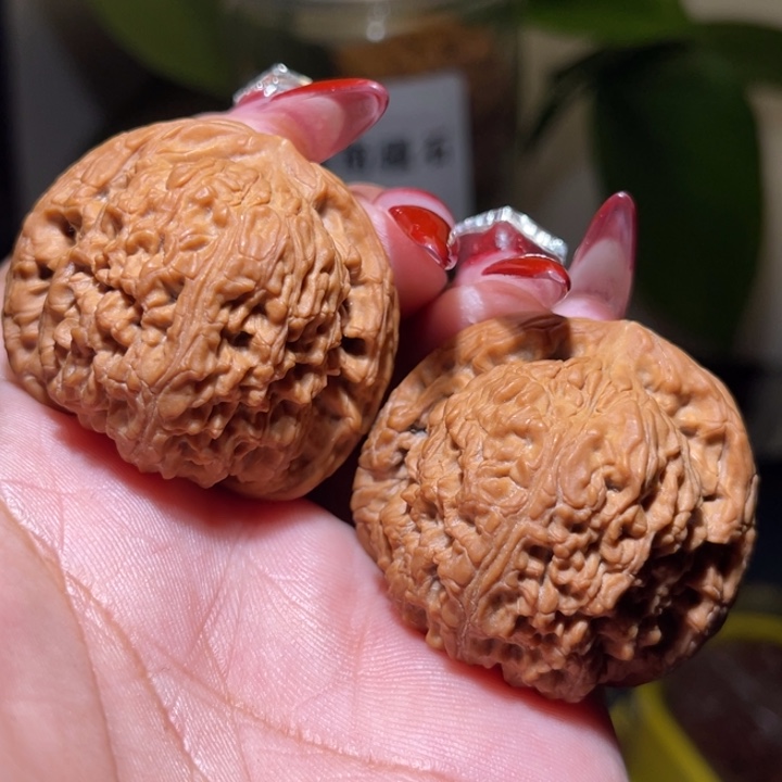 桃核把件                38