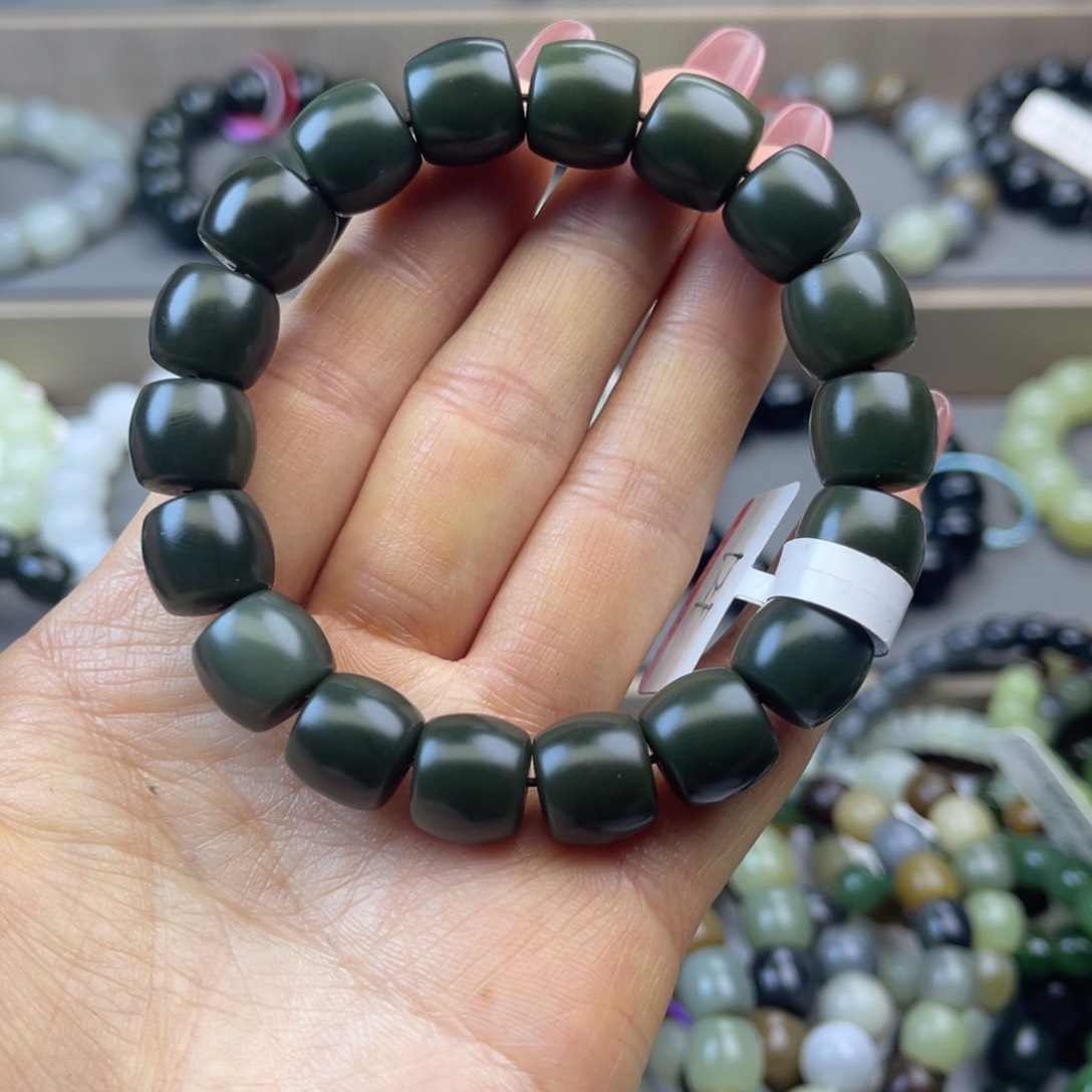 和田玉手链未镶嵌