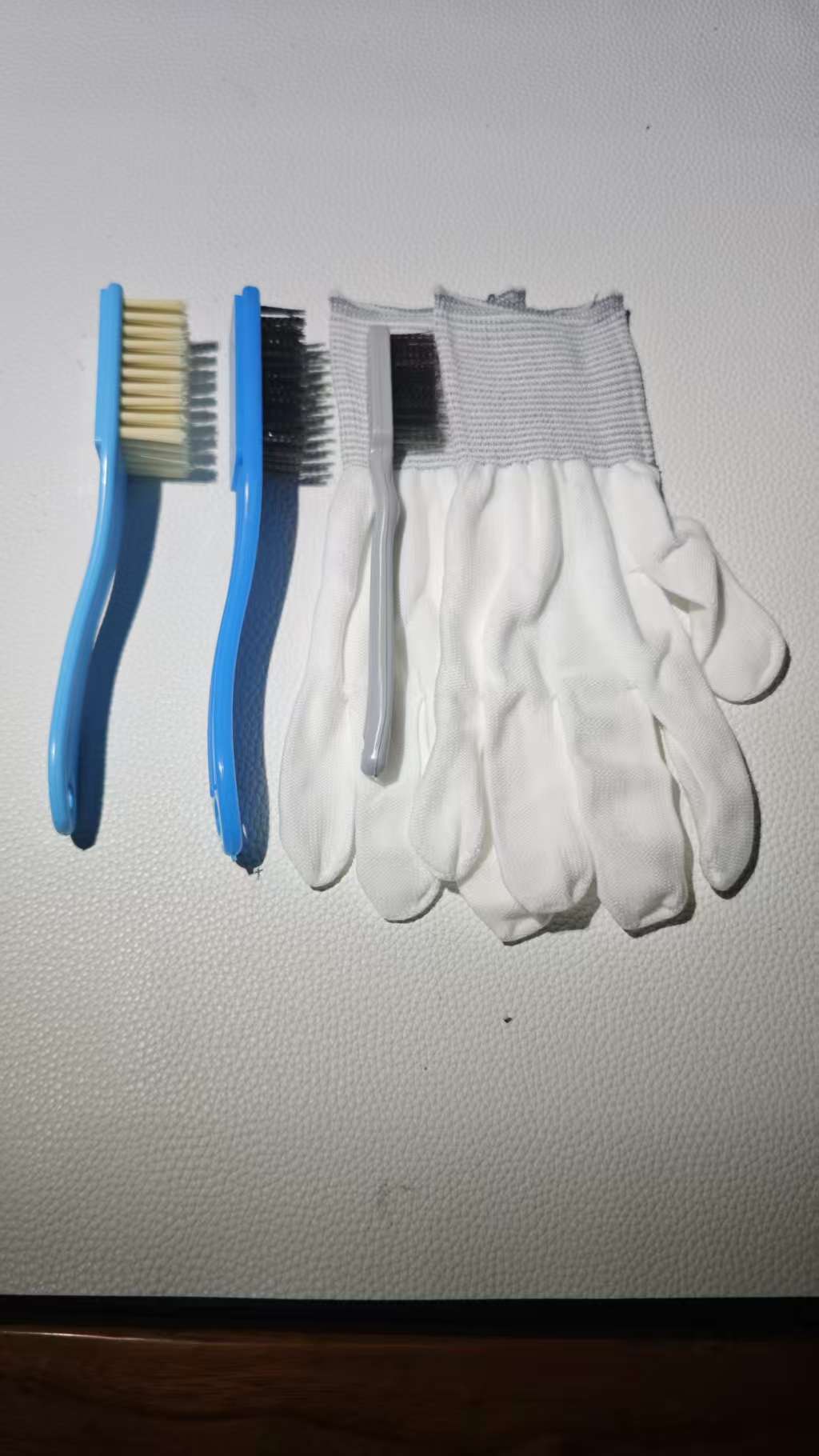 文玩核桃纳米刷钢丝刷手套盘玩打底清理工具套装苹果园核桃