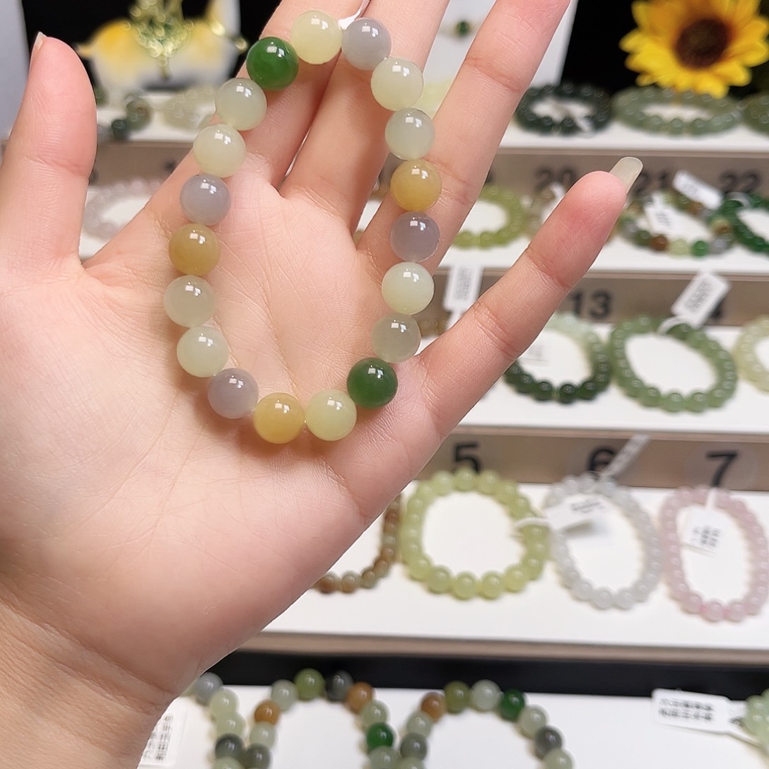 趣***也和田玉未镶嵌手链