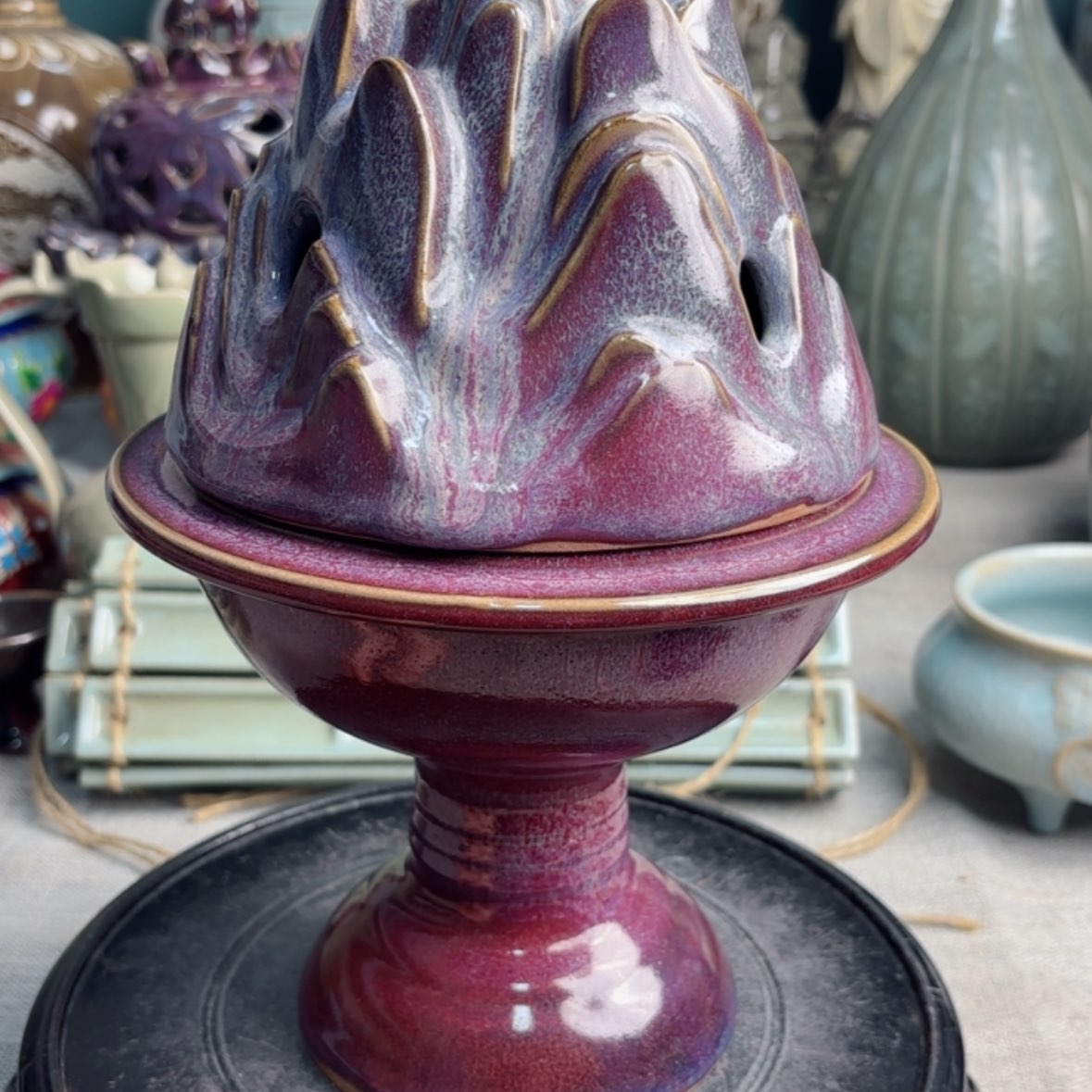 【闪购商品】瓷器摆件…………心***。