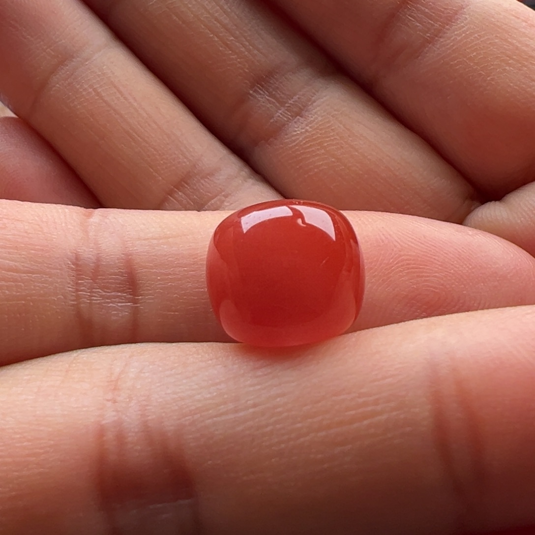 南红玛瑙老型12x11.2未镶嵌