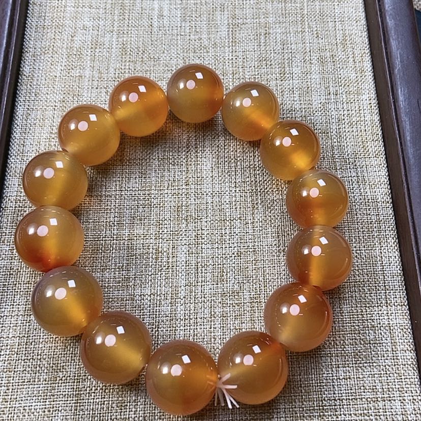 【闪购商品】玛瑙/玉髓手链未镶嵌?****由