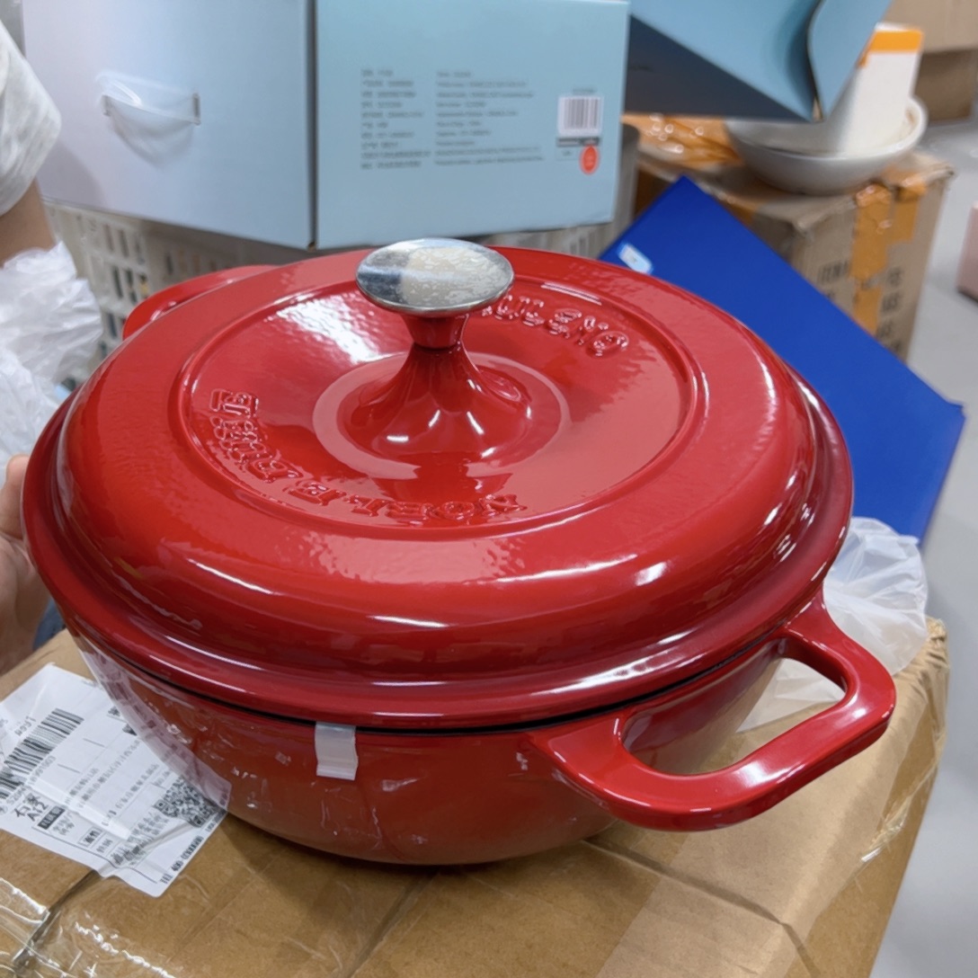 陶瓷公爵红色妈咪锅