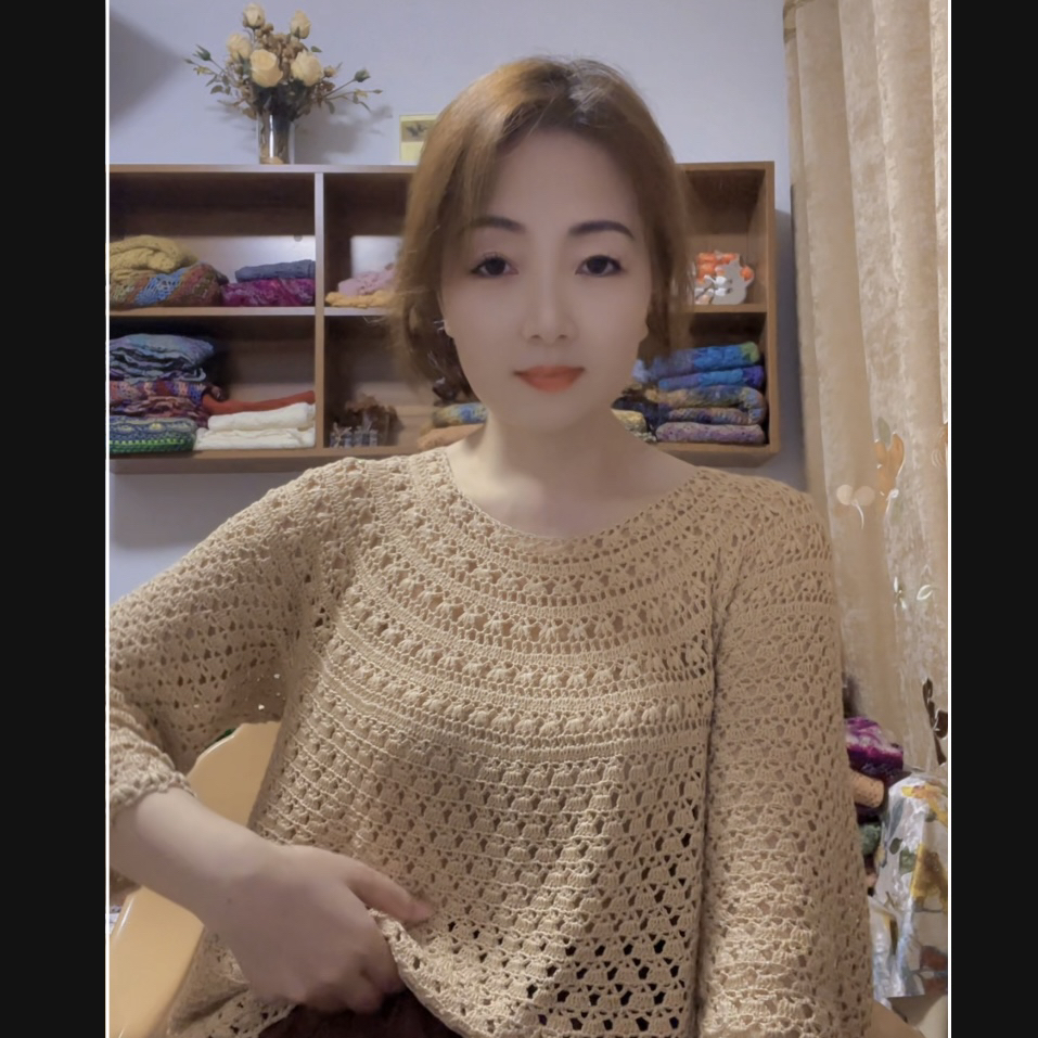 九色鹿璀璨炫彩珠片亮丝长绒棉蕾丝