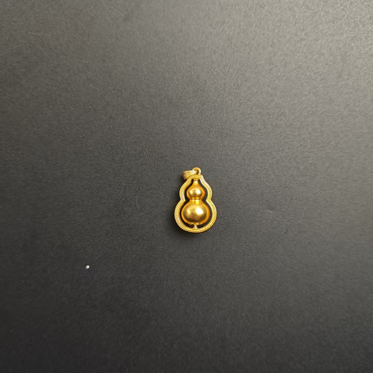 金枝原足金999 转转葫芦吊坠