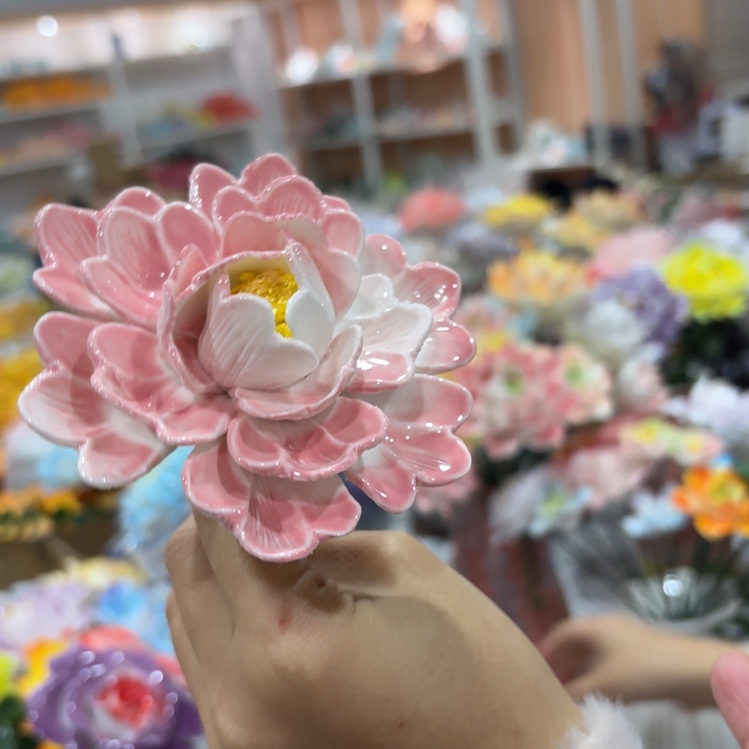 陶瓷花，20发货，退款拉黑