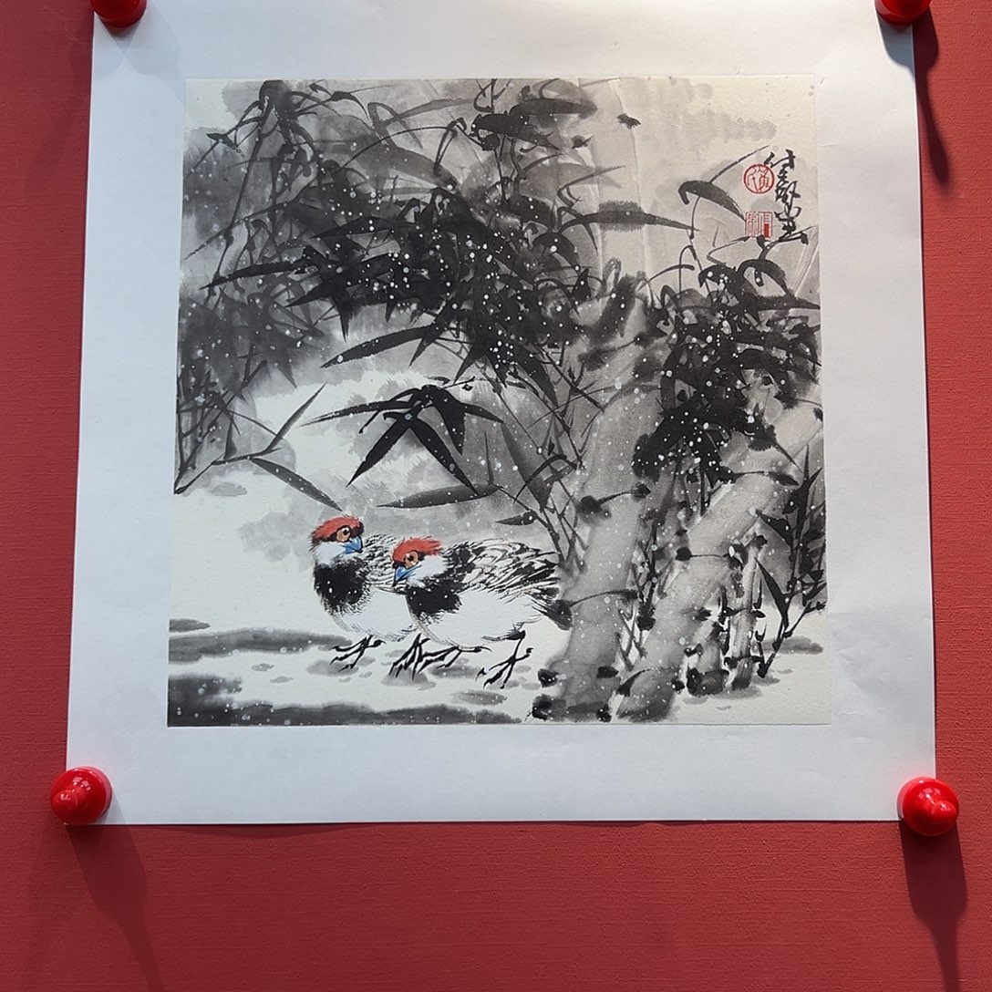 国画卢付垒国画作品