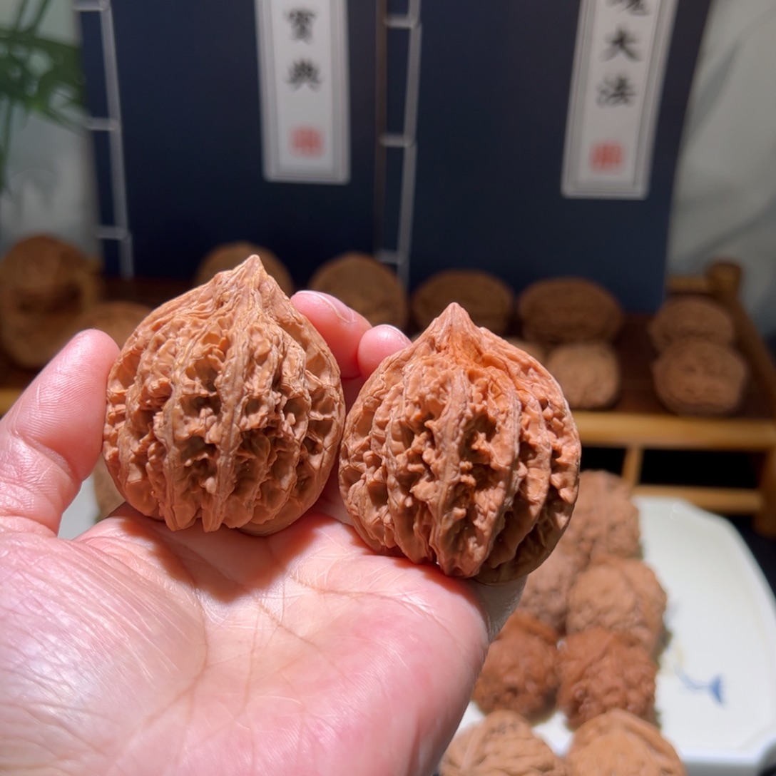 欲***望把件文玩核桃七星龙源