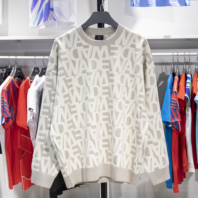 (直播)李宁男子毛衣冬季新款韦德系列宽松套头无帽编织衫AMBU053