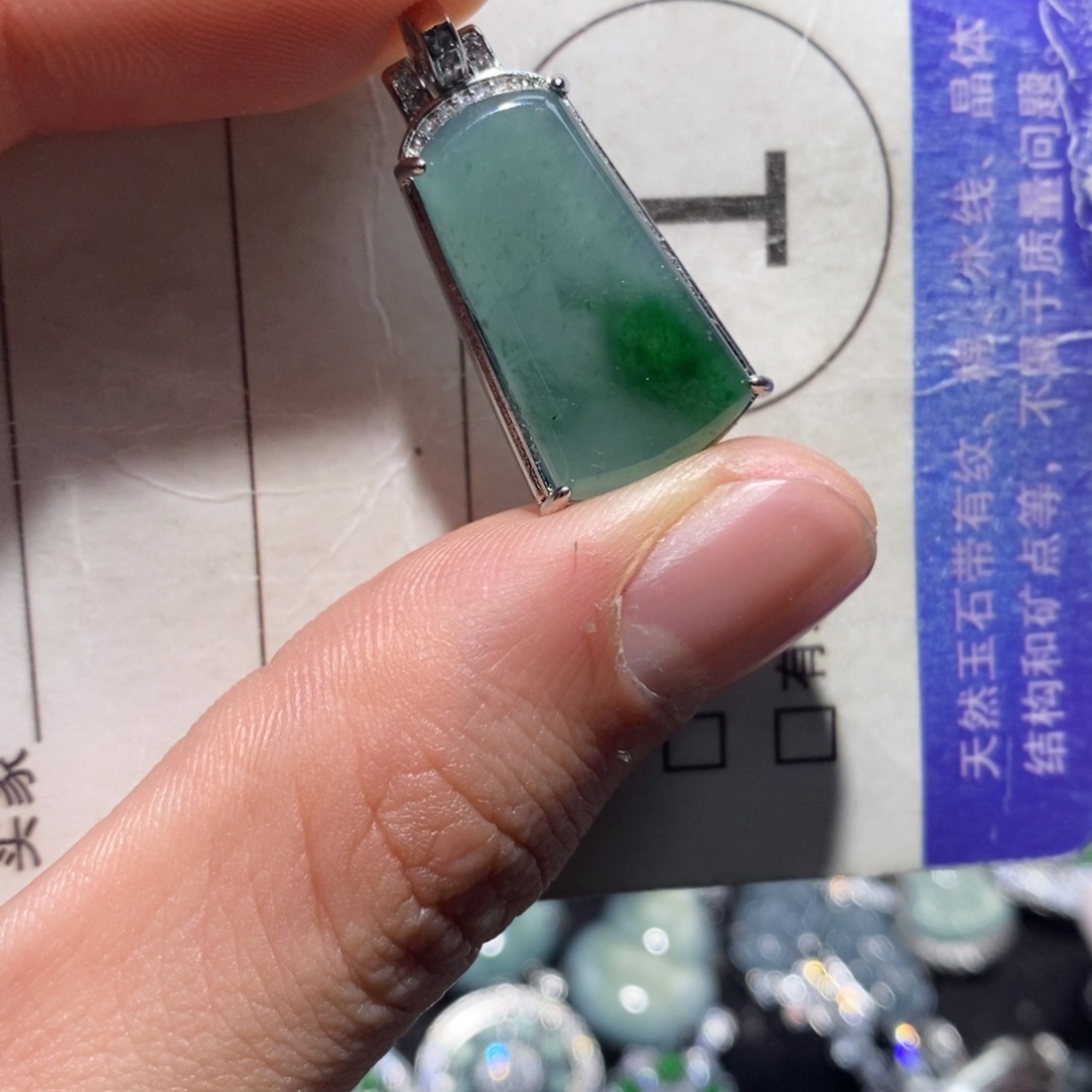 Ö***椰翡翠未镶嵌颈饰翡翠