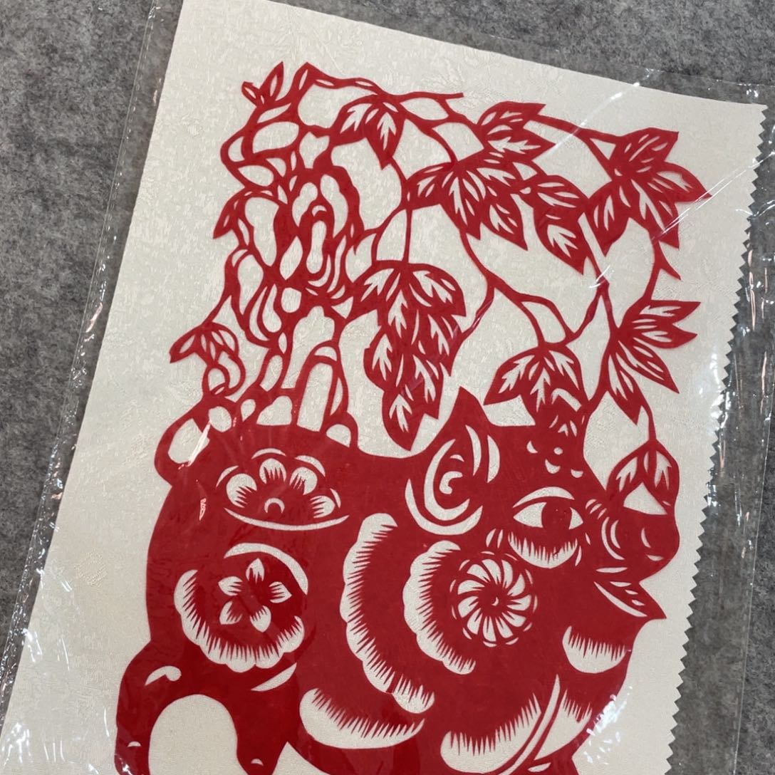 国画纯手绘的山水花鸟