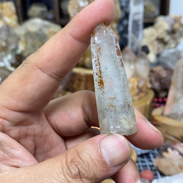 水晶水晶柱未镶嵌