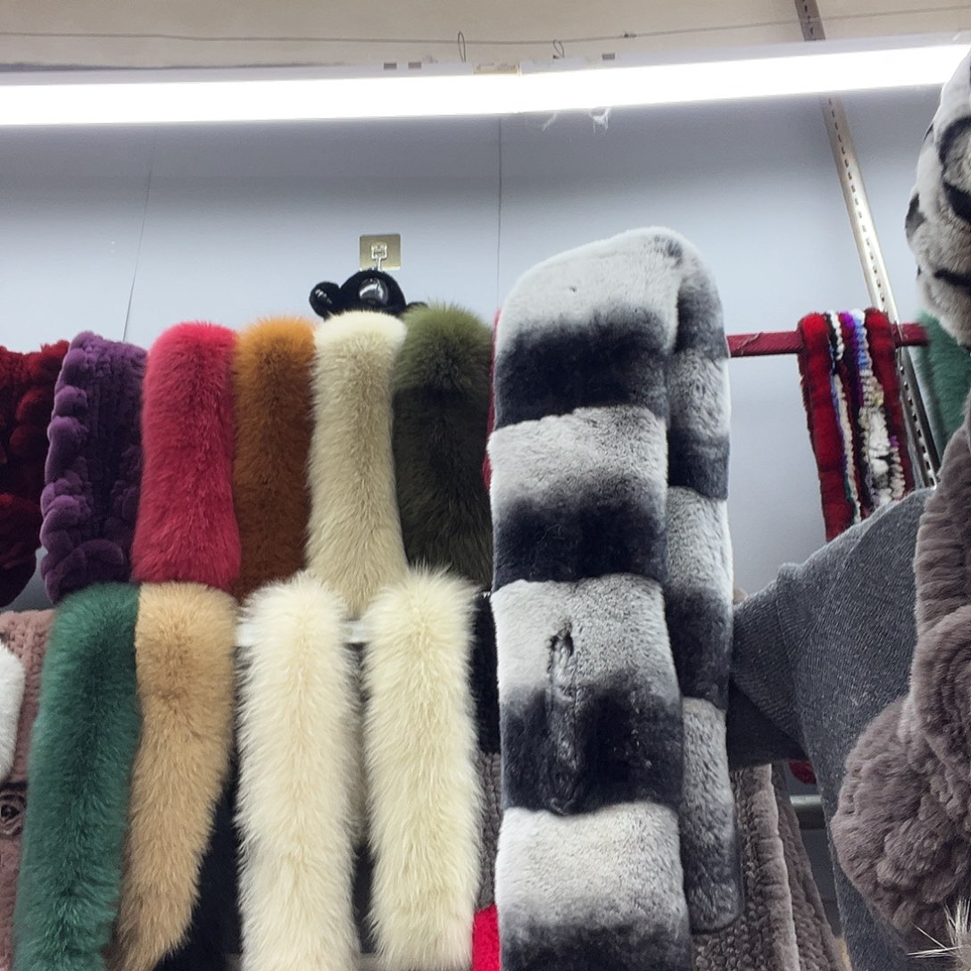 美丽诺羊毛龙猫色围巾