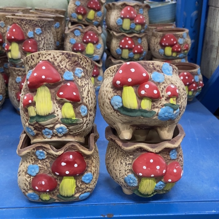 陶瓷花盆单场满9.9发四个