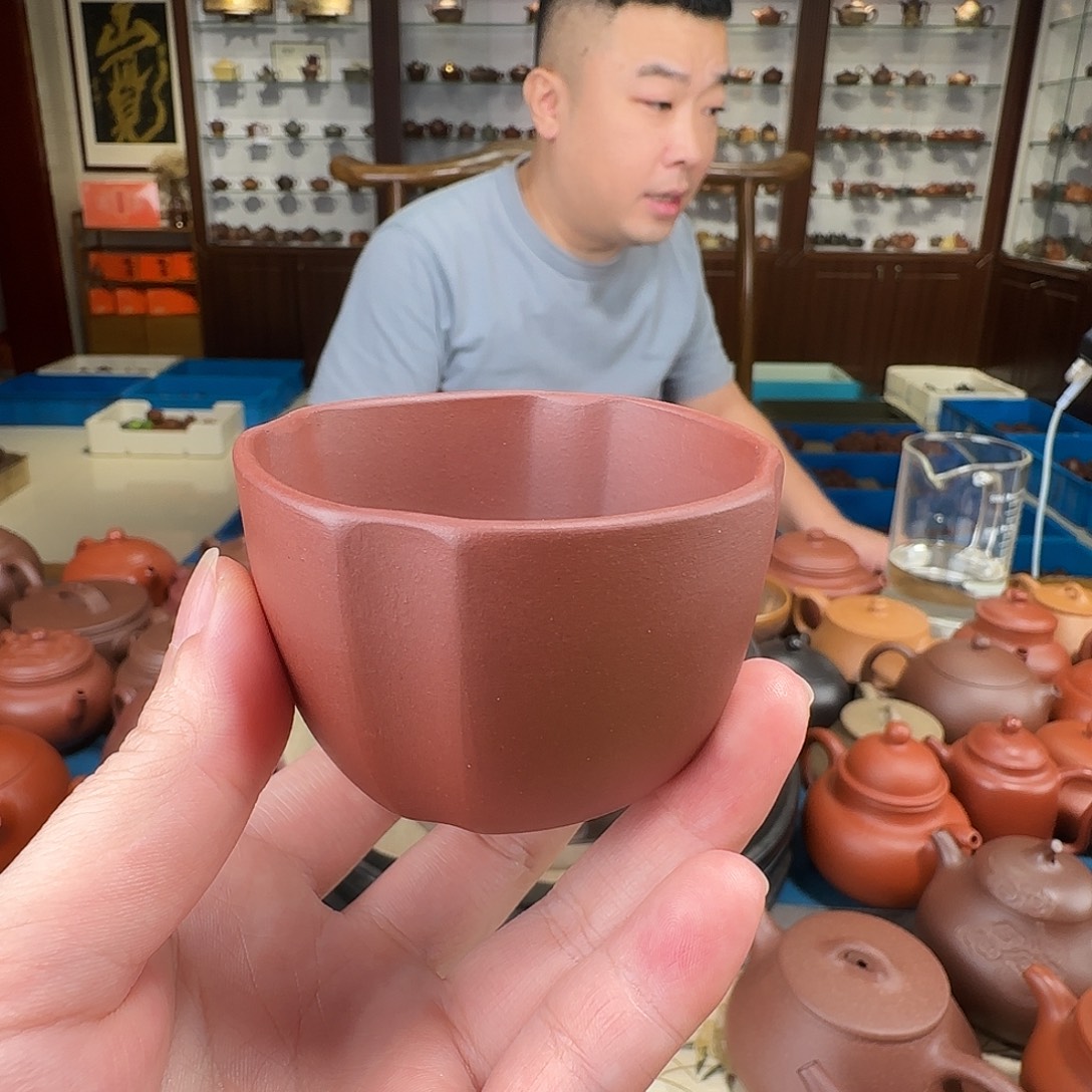 茶壶紫砂四方主人杯