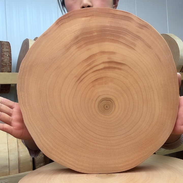 木银杏树菜板整木整切