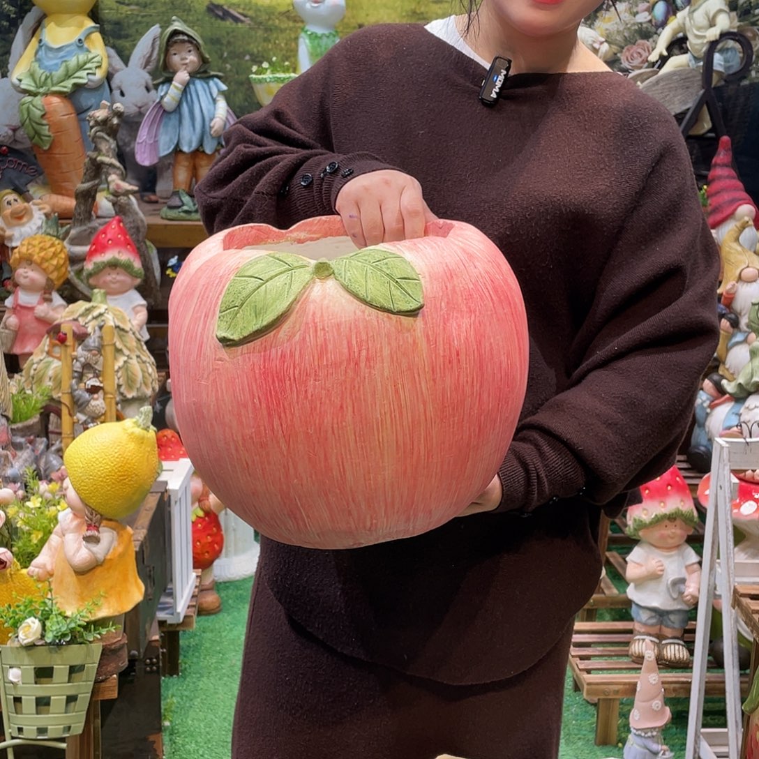 摆件花园摆件红红火火