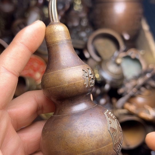 铜制文玩把玩物件