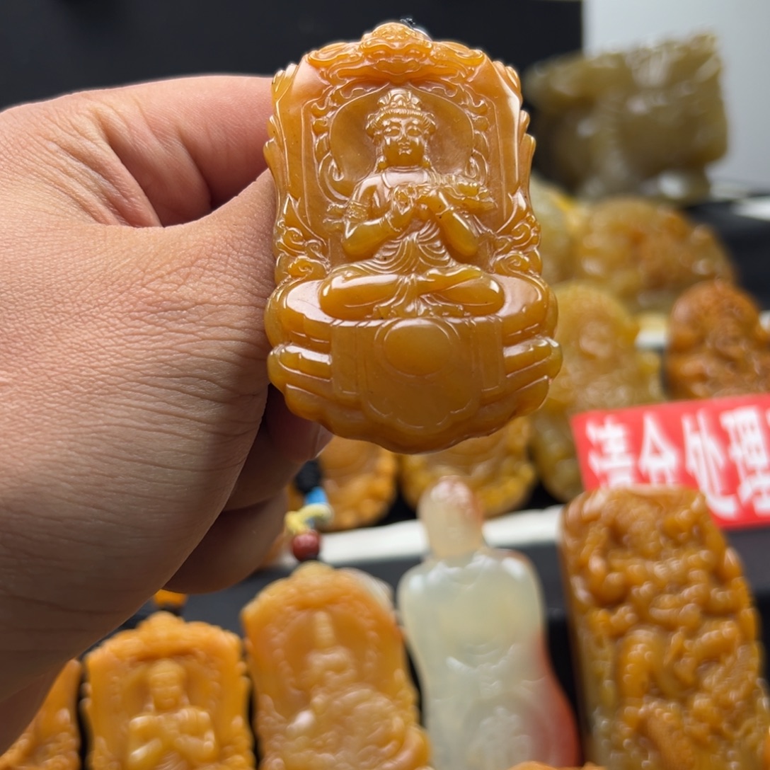 石英质玉（黄龙玉）未镶嵌多选一发货