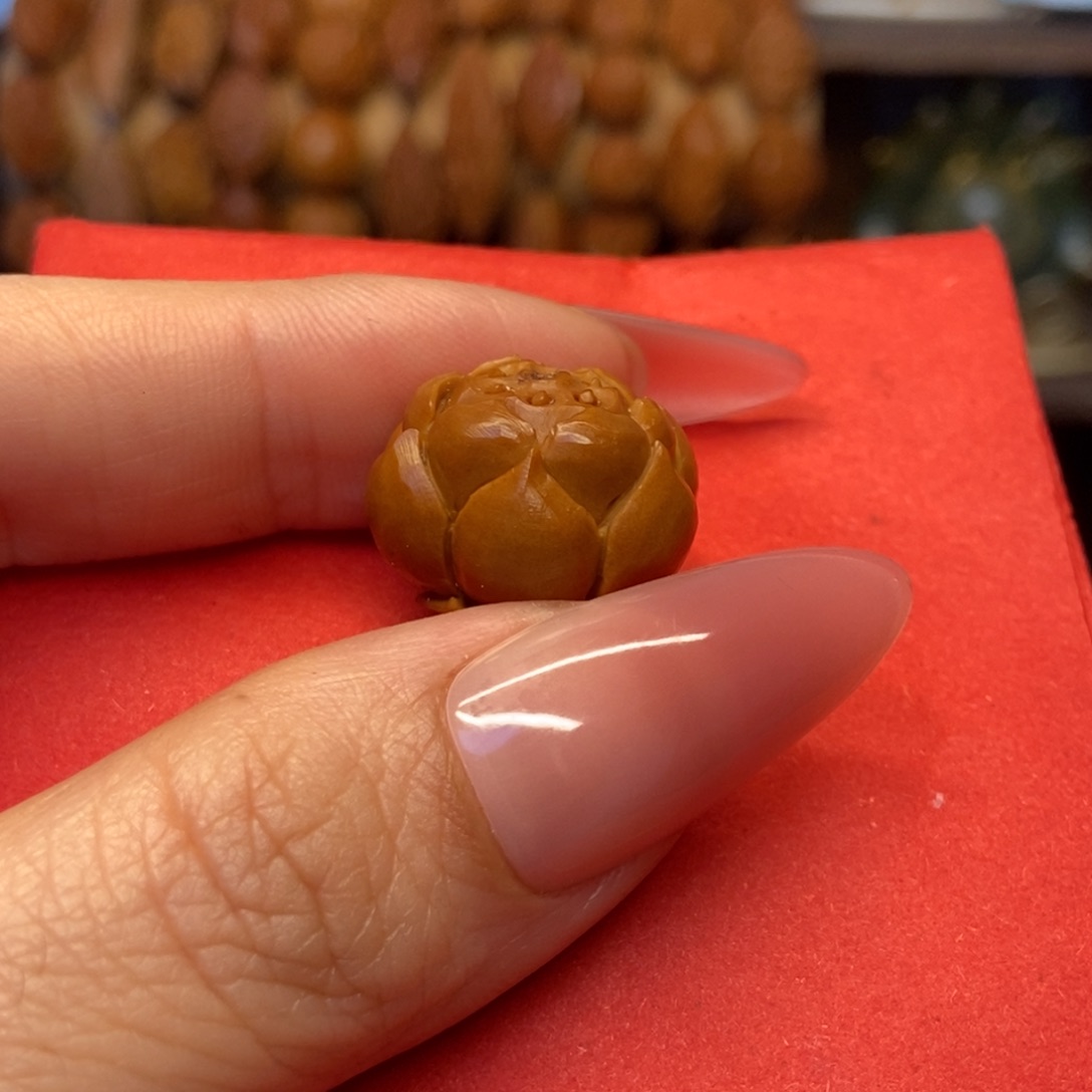 手串/手链橄榄核纯手莲花